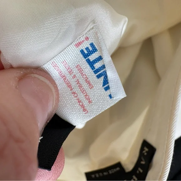 Ralph Lauren Cream Straight-Leg Trousers - Picture 7 of 7